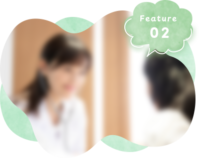 女性医師による診療