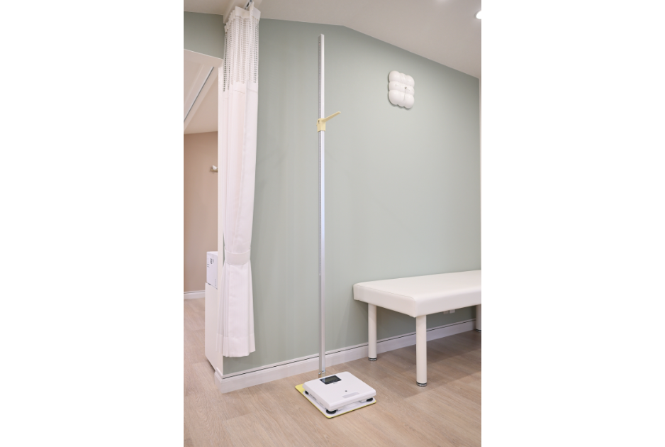 身長計付デジタル体重計